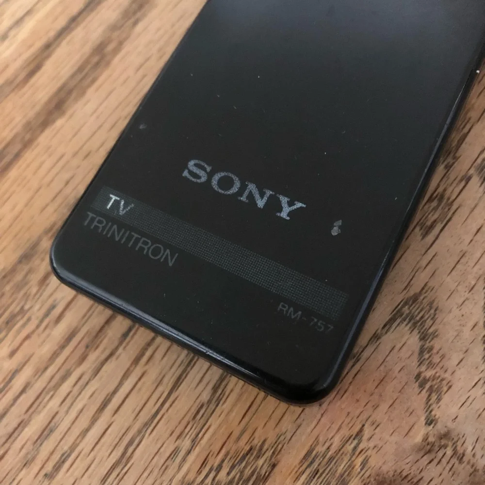 Vintage Sony Trinitron TV RM-758 Remote Control OEM, Sony TVs